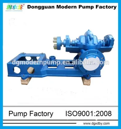 S series horizontal split case big water pump for pump station