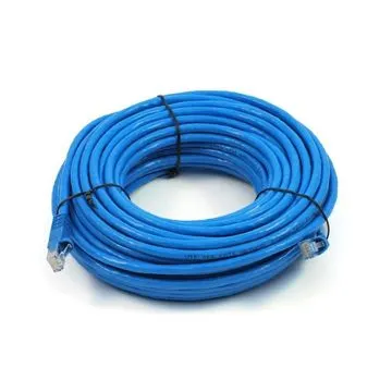 Cat5e patch cords, RJ45, blue, PVC, 3m