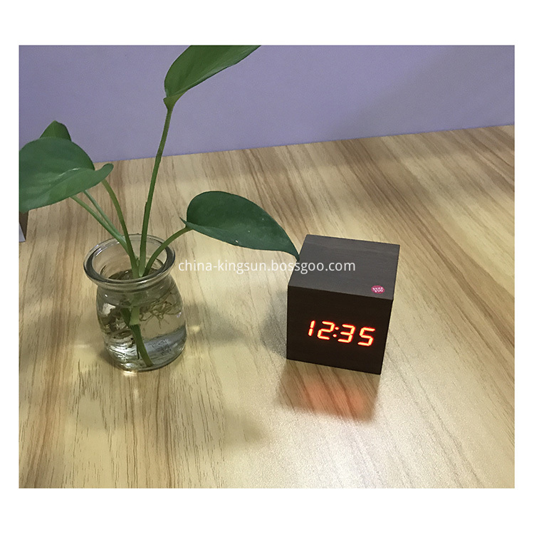 Wood Led Clock 101 8