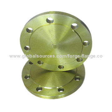 Blind Flange, Yellow Painting, Professional Supplier of Flanges Wholesale