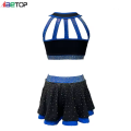 Vestiti di allenamento cheerleader traspirante quotidiano
