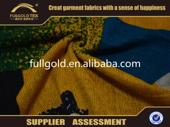 100% Polyester Classical Style Best Quality Dry Acrylic Knit Fabric For Sweater