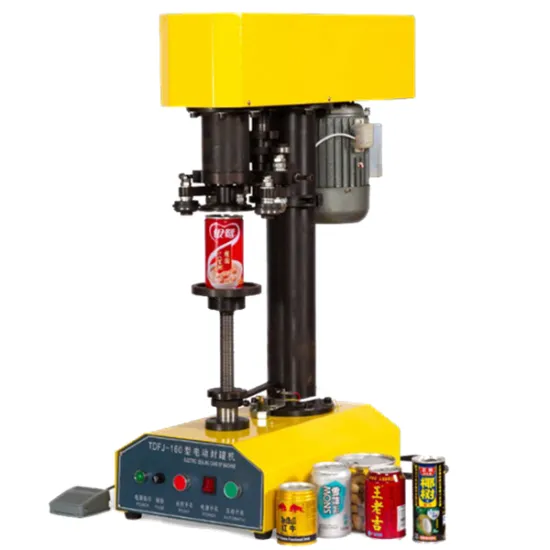 Electric Aluminum Can Sealer Machine - TDFJ-160 Can Lid Sealer