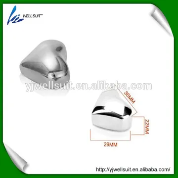 Stainless steel heart shape ice cube / Whiskey stone / ice blocks for wine whiskey