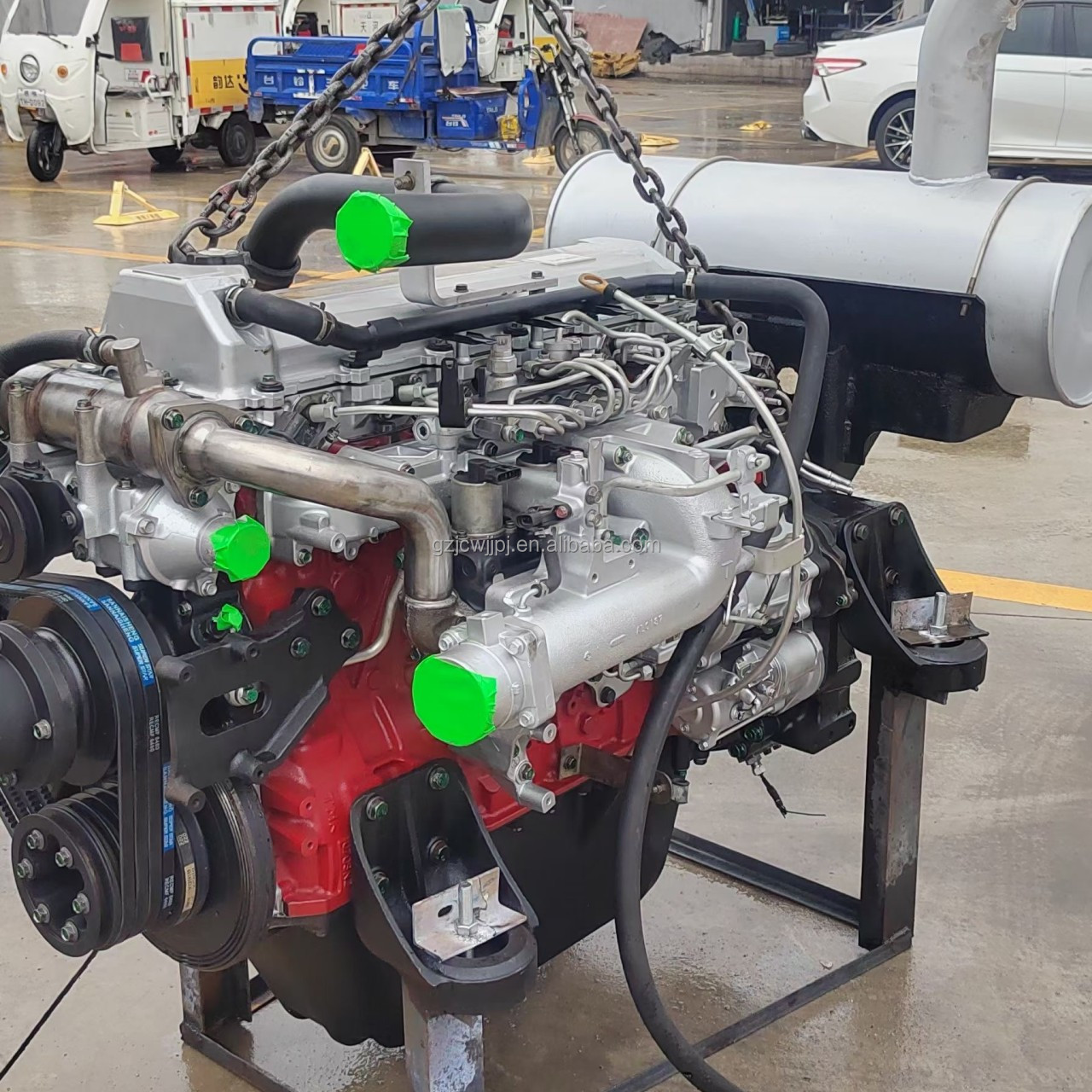 Jc Construction Machinery: Excavator Parts - Engine Assemblies J05, J08 ...