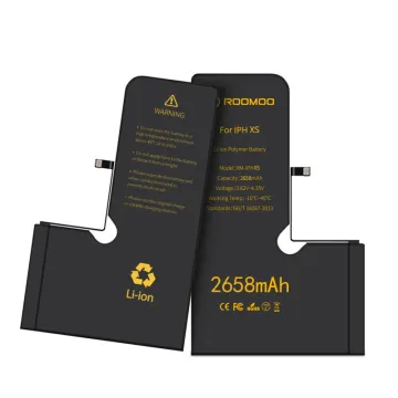 ROOMOO brand for iphone XS battery replacement make in shenzhen factory mobile phone battery