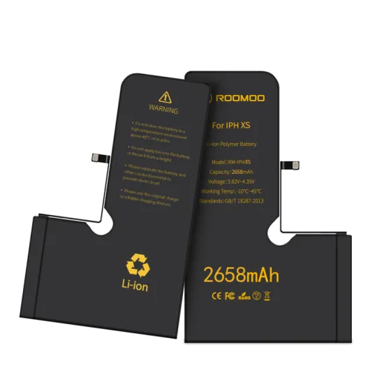 ROOMOO brand for iphone XS battery replacement make in shenzhen factory mobile phone battery