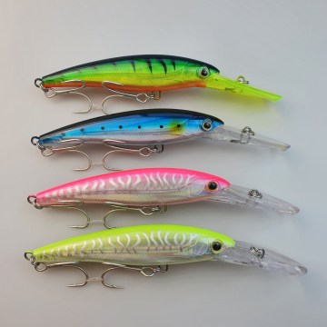 48g/140mm Deep Diving Trolling Minnow Jerk Bait - Big Game Fishing Lure