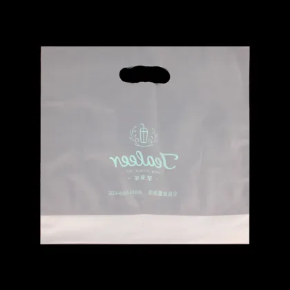 Double cups drink milk tea bag