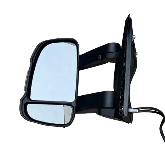 Electric Heated Rearview Mirror with Turn Signal and Temperature Sensor for Citroen Jumper - Left and Right Long Arm Auto Parts
