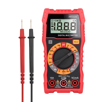 GSFIXTOP Handheld Digital Multimeter - AC/DC Volt, Amp, Ohm, Capacitance Tester