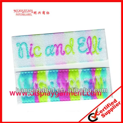 hat woven label,costing woven label,gold thread woven label