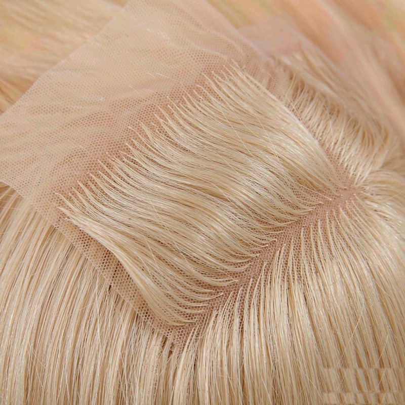 613 Blonde Bob 4x4 Lace Closure Wig 100% Human Hair