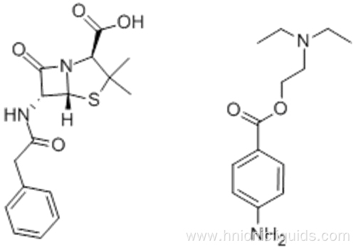 Procaine penicillin G CAS 54-35-3