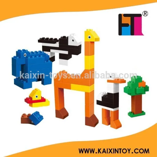 80PCS ABS creative children toy building blocks with EN71/ASTM/CE