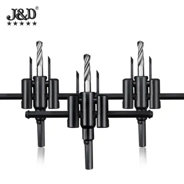 Adjustable Woodworking Drill Bit for Gypsum Board and Alloy Reamer