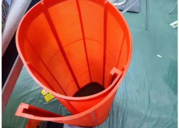 PU polyurethane trommel screen