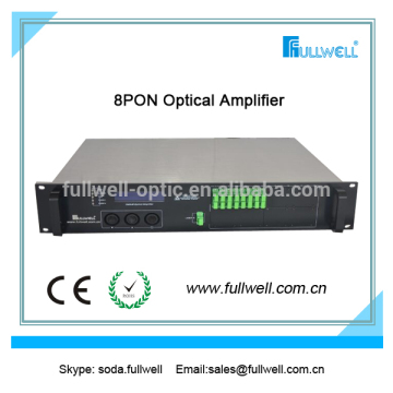 8 ports FTTH WDM EDFA with 20dBm outputs