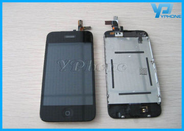 White Iphone 3gs Lcd Screen Digitizer Assembly Replacement