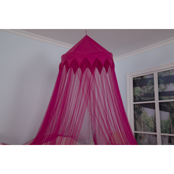 Pink Kid Crown Circular Hanging Mosquito Net