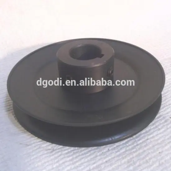 Precision custom V Belt Pulleys Steel Pulley Weld Hub All Bores