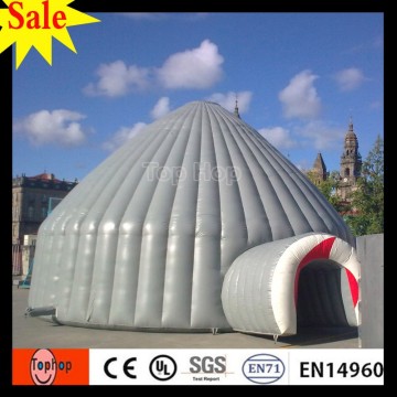 factory direct sales giant inflatable military eco dome tent
