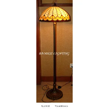 Tiffany-Style Chandelier Floor Lamp