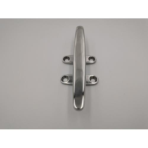 High polished silver pedal stainless steel sailboat cleat