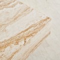 Einfacher Travertine Square Marmor Couchtisch