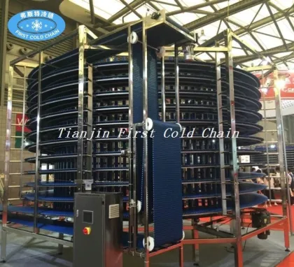 Food Grand Spiral Cooling Tower Conveyor