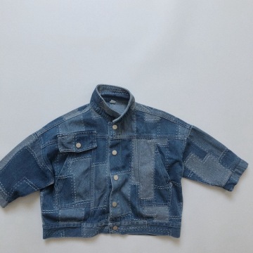 Children's Retro Denim Jacket Jacket