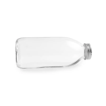 Glasgetränkeflasche mit Aluminiumschraube Deckel 300 ml