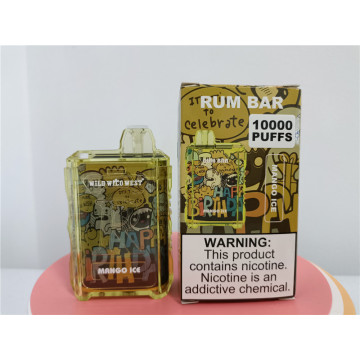 Hot Rum Bar 10000 Puffs Kit pakai buang