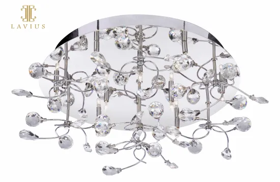 Exquisite and small custom villa chandelier Light luxury villa living room dining room creative chandelier