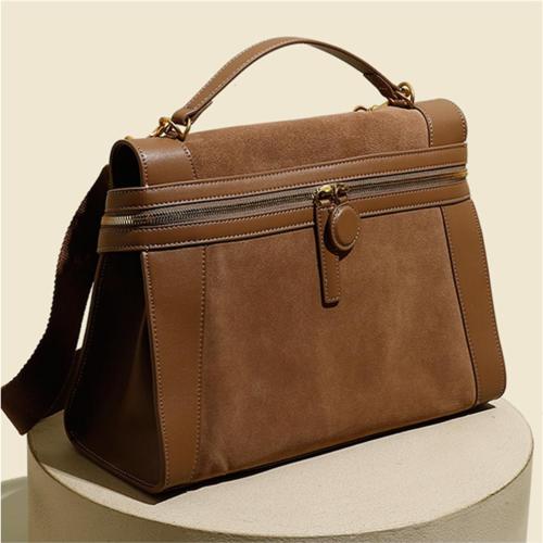 Classic Vintage Top Grain Leather Women's Bag