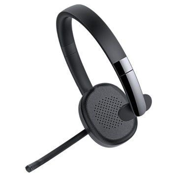 Headphones Hst-180 Dual Ear Stereo Flexible Connectivity Universal Fit Convenient In-Line Control All-Day Comfort Wired Headset