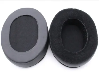 Brainwavz High-Quality Replacement Velour Ear Pads for ATH-M50X, SHURE, AKG, HifiMan, and Other Hi-Fi Headphones
