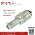 Válvula solenoide de apagado de combustible 8-97032-392-0 para Isuzu