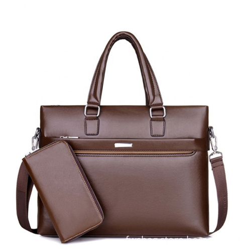 High Quality Fashion Man Genuine Leather Briefcases