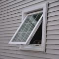 Houses White Aluminum Awning Window Automation For Sale
