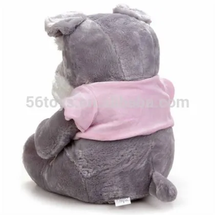 2014 foshan toys factory lovely plush fat dog toy