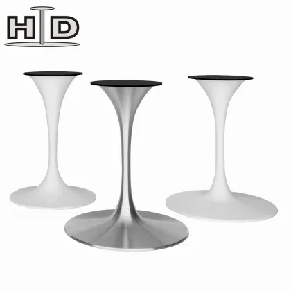 White Eero Saarinen Tulip Table Legs for Modern Cafe Shop Furniture