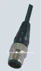 M12 Sensor Connector, M12 Sensor Cable Connector, M12 Female Cable Connector, M12 male and female cable connectors (IBEST)