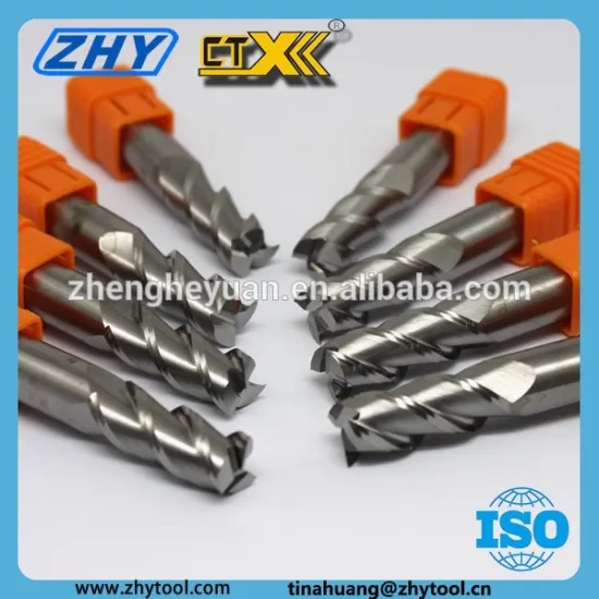 high quality aluminum alloy right angle shoulder end mill-ZHY