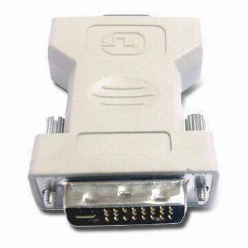 VGA HDB 15 Female to DVI 24 Male Adapter with Gold Plating