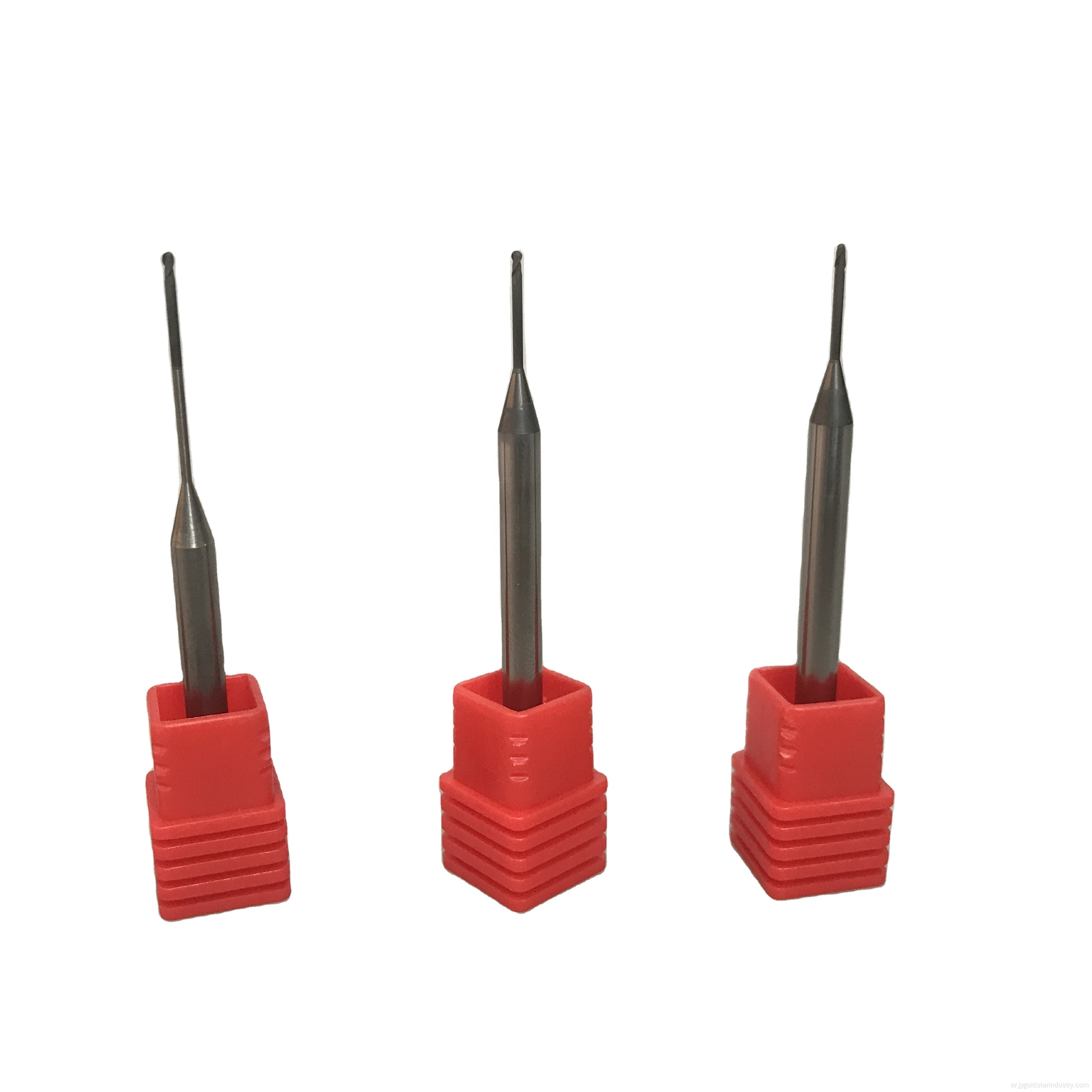 قاطع مطحنة نهاية الرقبة الطويلة المغطى بالكربيد