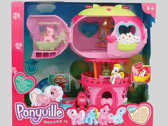 CARTOON HORSE CASTLE