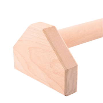 Soporte de barras push up de madera antideslizante