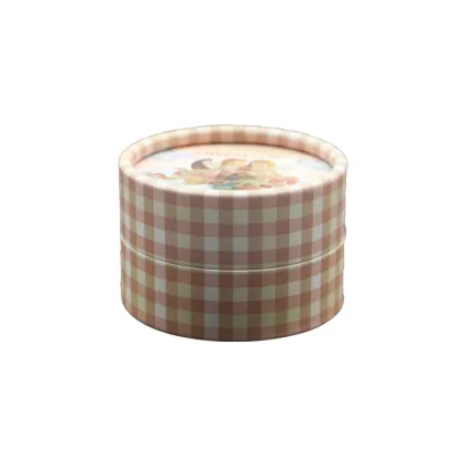 Round Shape Cosmetic empty cosmetic container