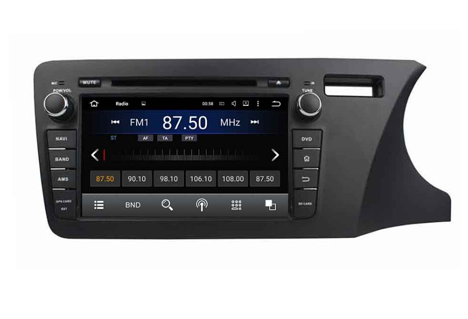 Android car multimedia system for Honda CITY 2014